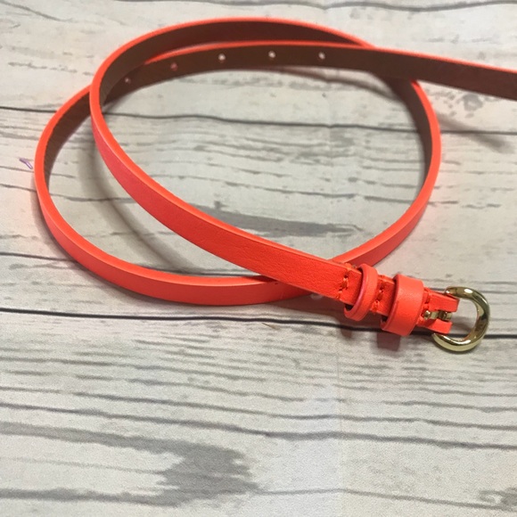 Old Navy Accessories - Old Navy Skinny neon orange Belt